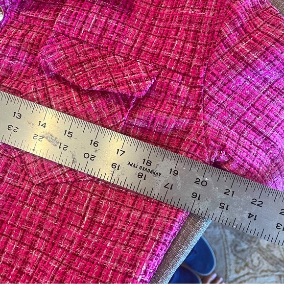 Pink Tweed Jacket by Q2 - Picture 9 of 11